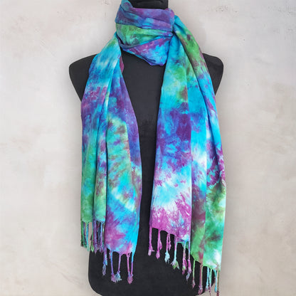 Enchanted Reef Tie Dye Scarf