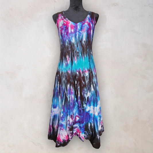Ethereal Tie Dye Boho Dress