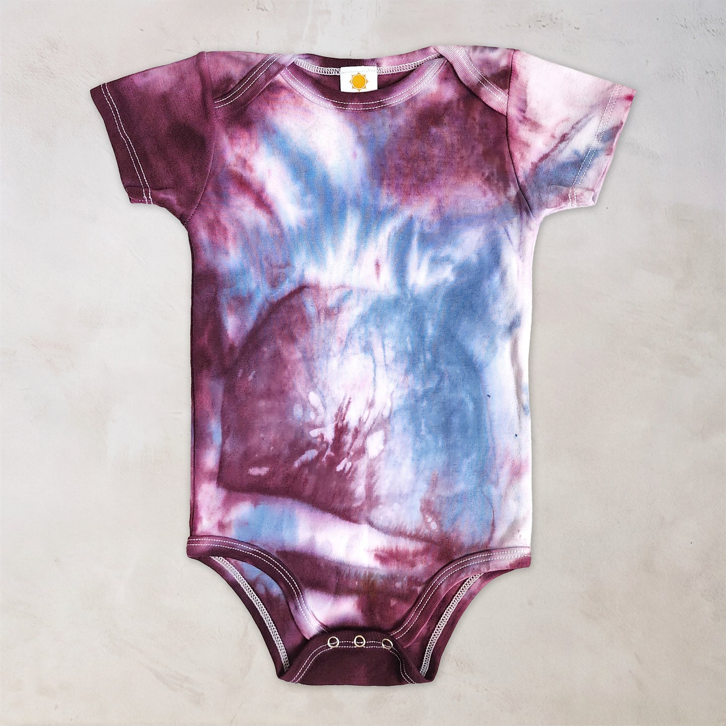 Faye Organic Tie Dye Baby Bodysuit