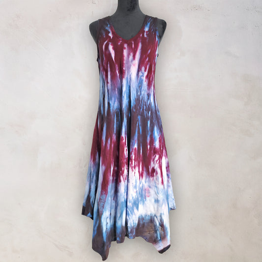 Faye Tie Dye Boho Dress