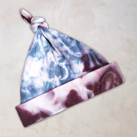 Faye Organic Tie Dye Baby Hat