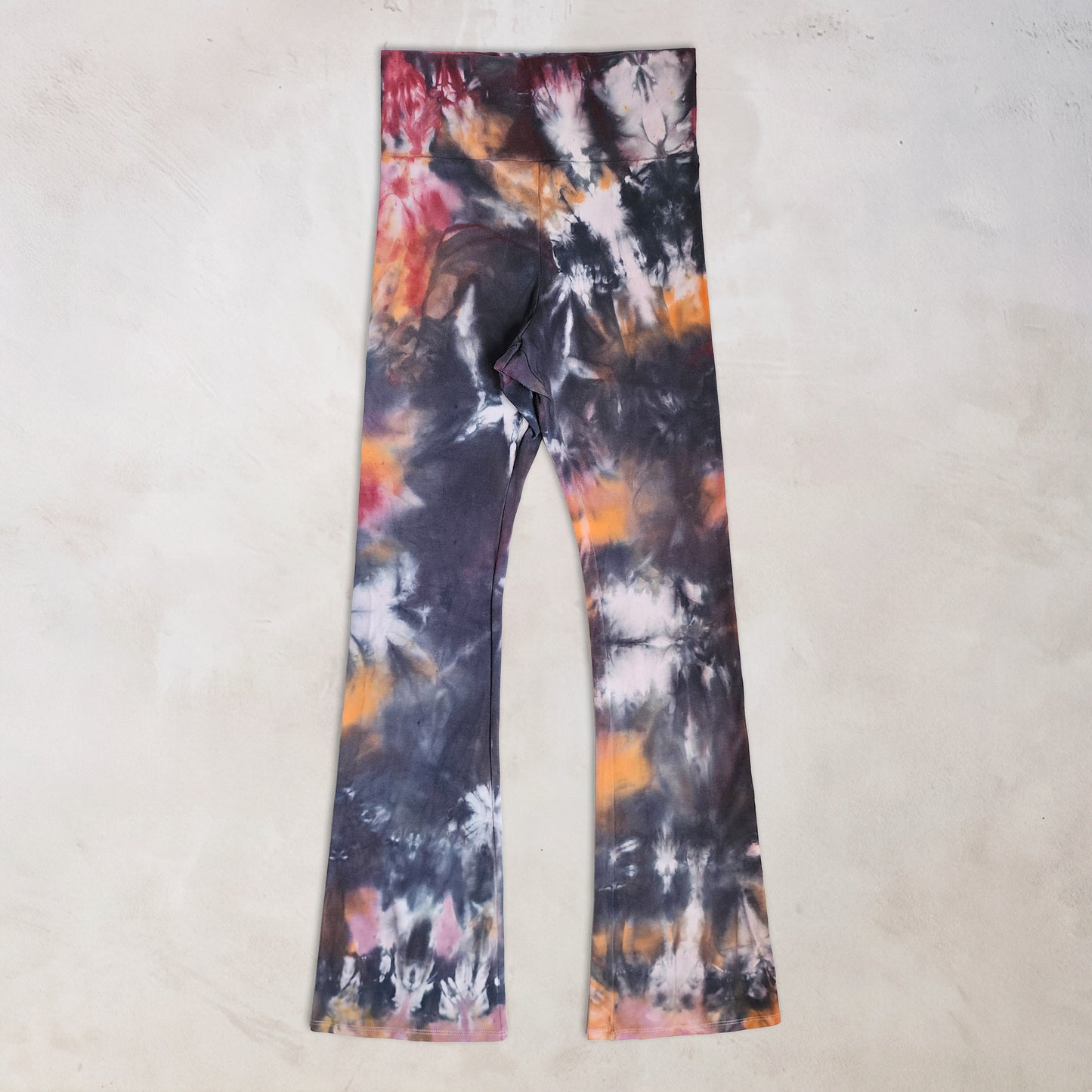 Foxglove Ash Tie Dye Flare Leggings