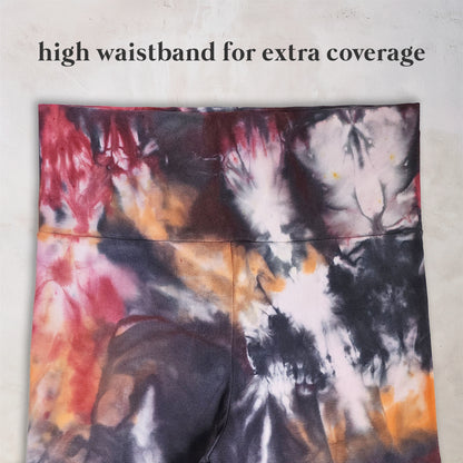 Foxglove Ash Tie Dye Flare Leggings