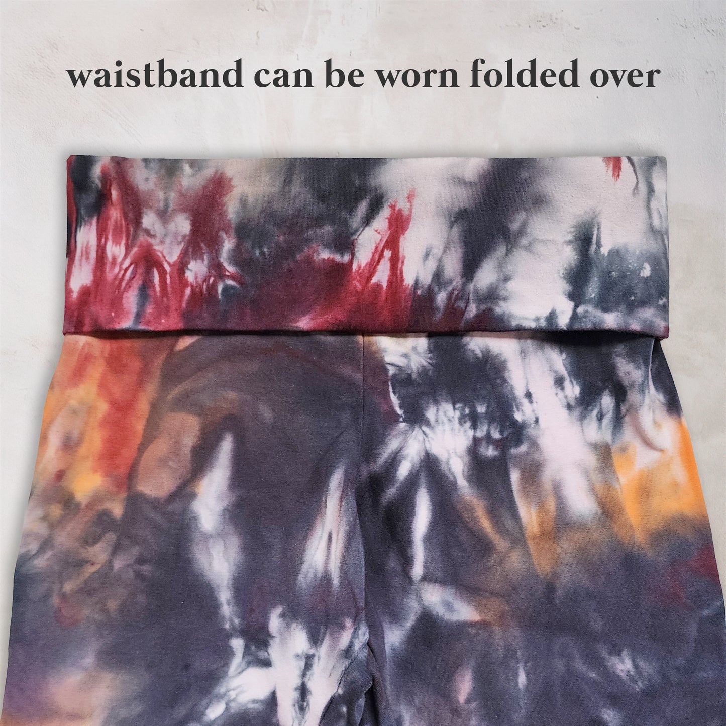 Foxglove Ash Tie Dye Flare Leggings