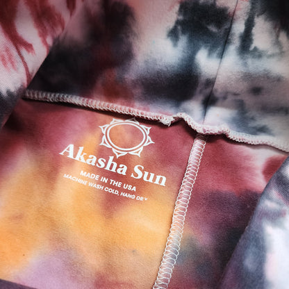 Foxglove Ash Tie Dye Flare Leggings