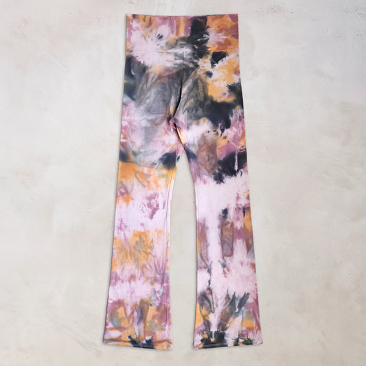 Foxglove Ash Tie Dye Flare Leggings