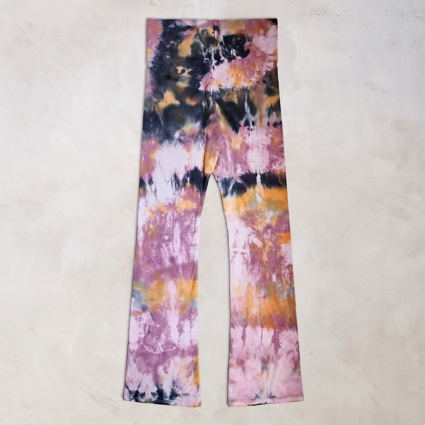 Foxglove Ash Tie Dye Flare Leggings