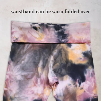 Foxglove Ash Tie Dye Flare Leggings