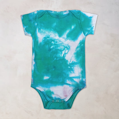 Frozen Organic Tie Dye Baby Bodysuit