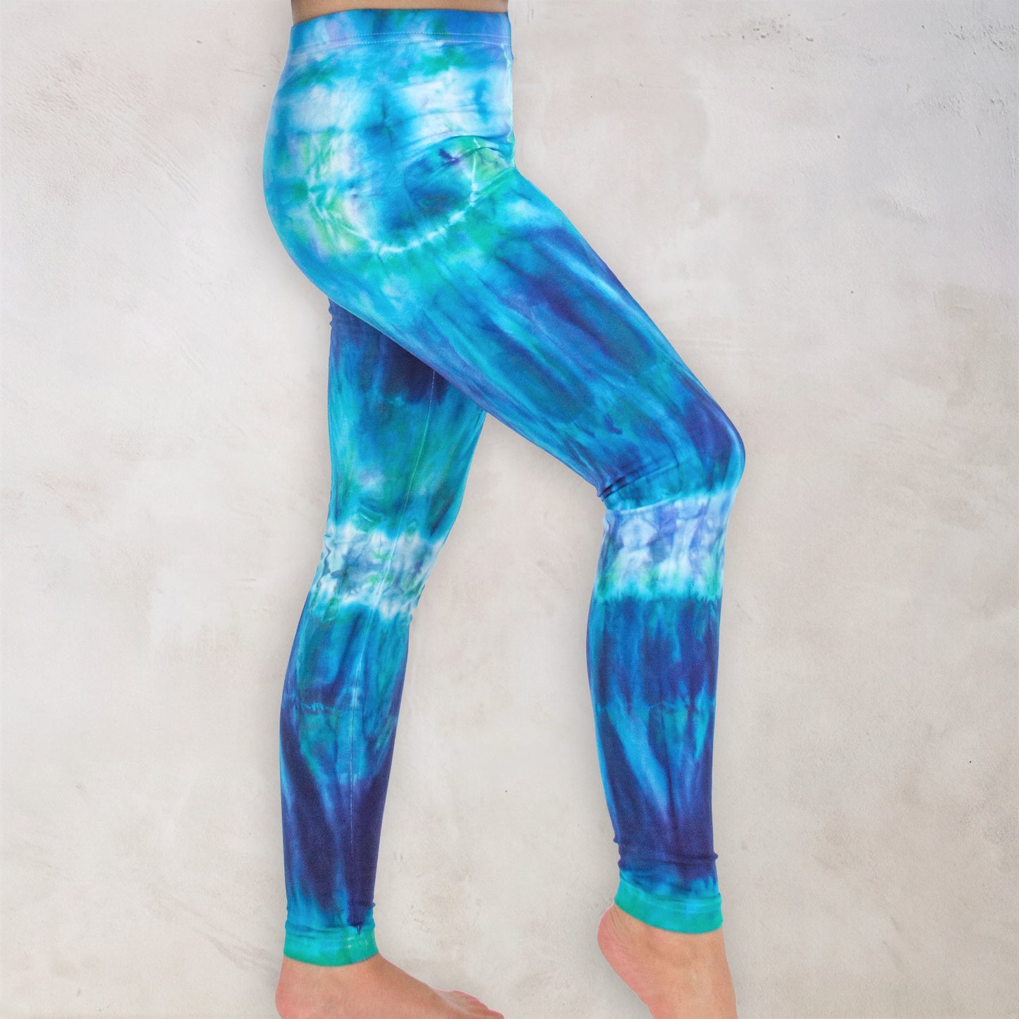 Galapagos Islands Tie Dye Cotton Leggings