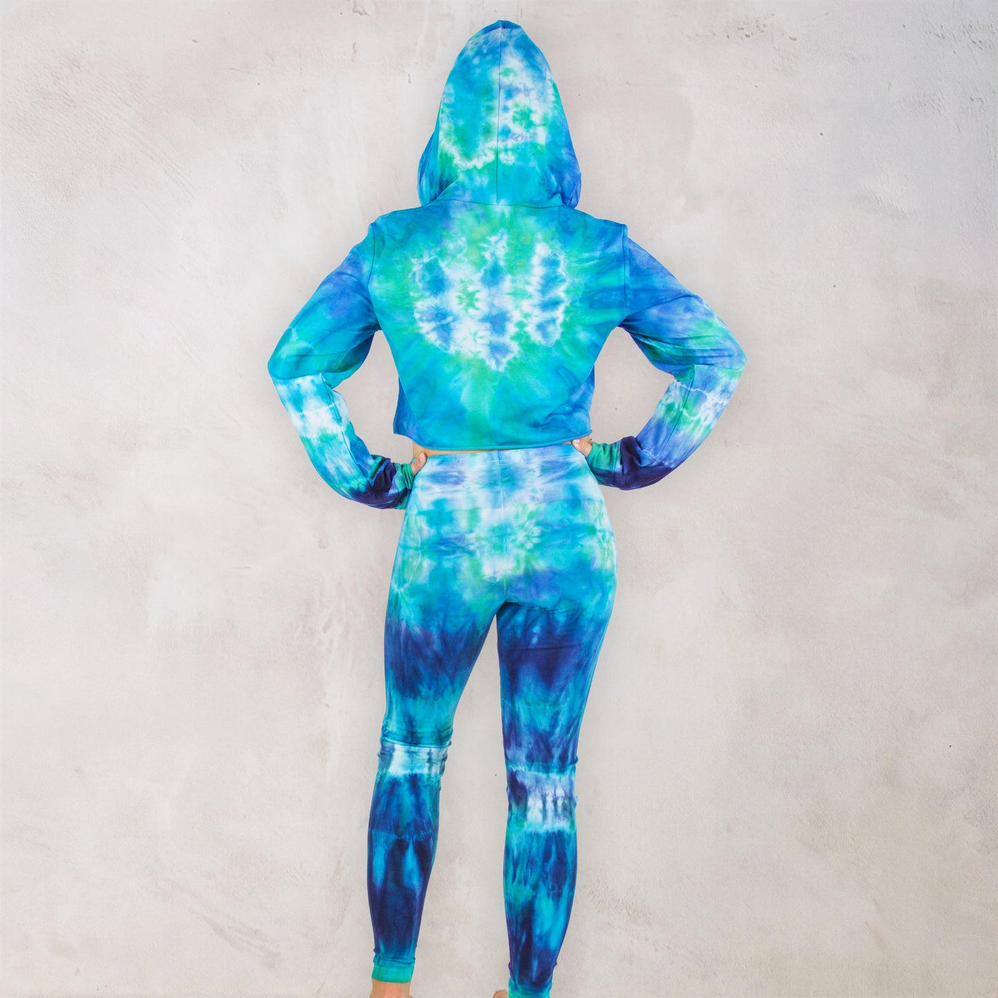 Galapagos Islands Tie Dye Cotton Leggings