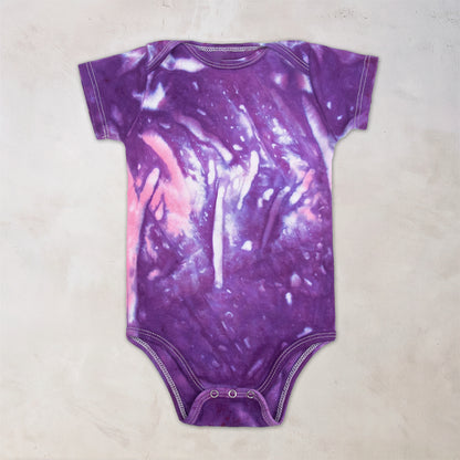 Geranium Organic Tie Dye Baby Bodysuit