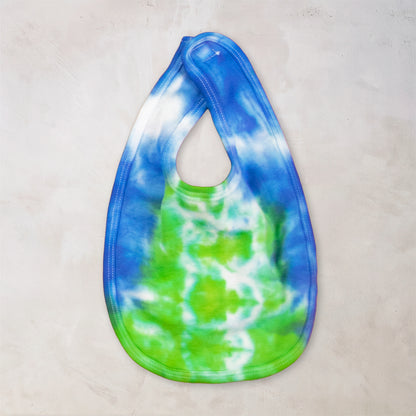 Hana Waterfall Organic Tie Dye Baby Bib