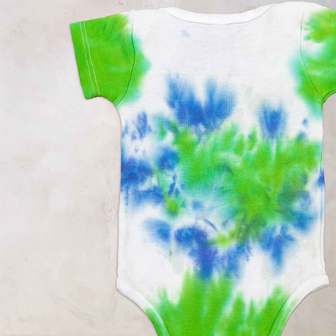 Hana Waterfall Organic Tie Dye Baby Bodysuit