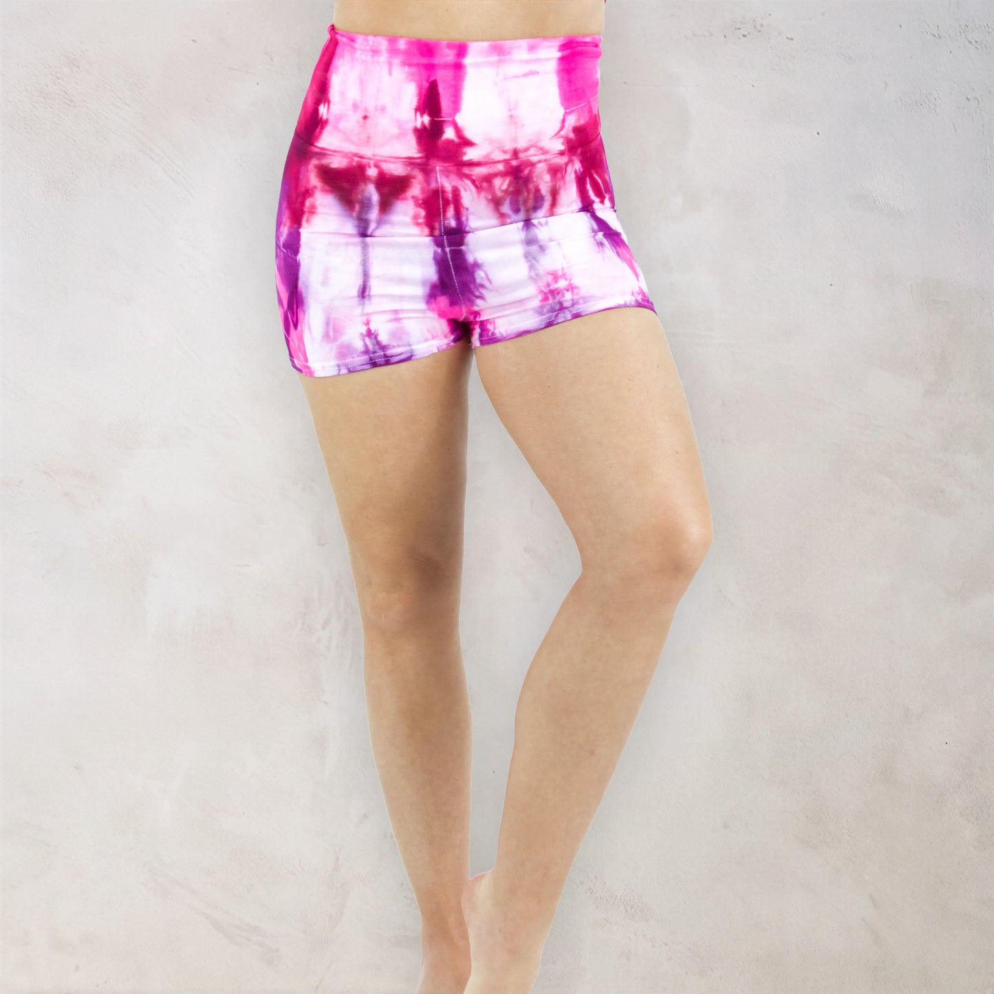Hawaiian Sunrise Tie Dye Cotton Shorts