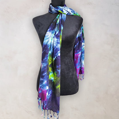 Lightning Tie Dye Scarf