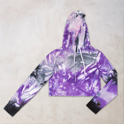 Liliana Tie Dye Cropped Hoodie