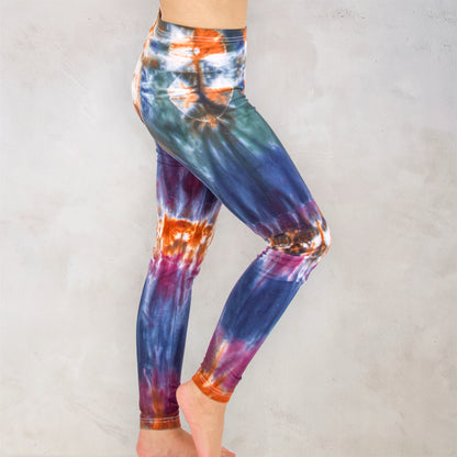 Meteorite Tie Dye Cotton Leggings