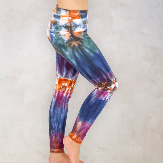 Meteorite Tie Dye Cotton Leggings