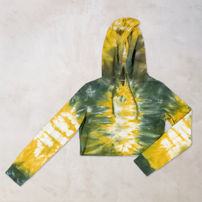 Moab Tie Dye Cropped Hoodie