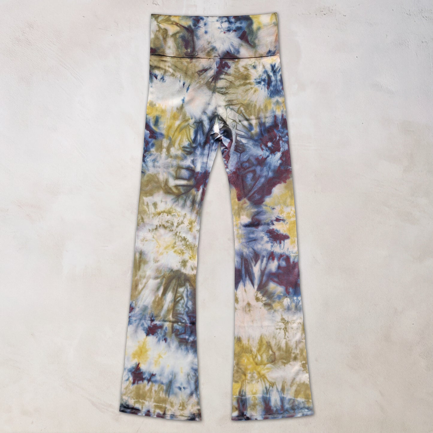 Moon Dust Tie Dye Flare Leggings
