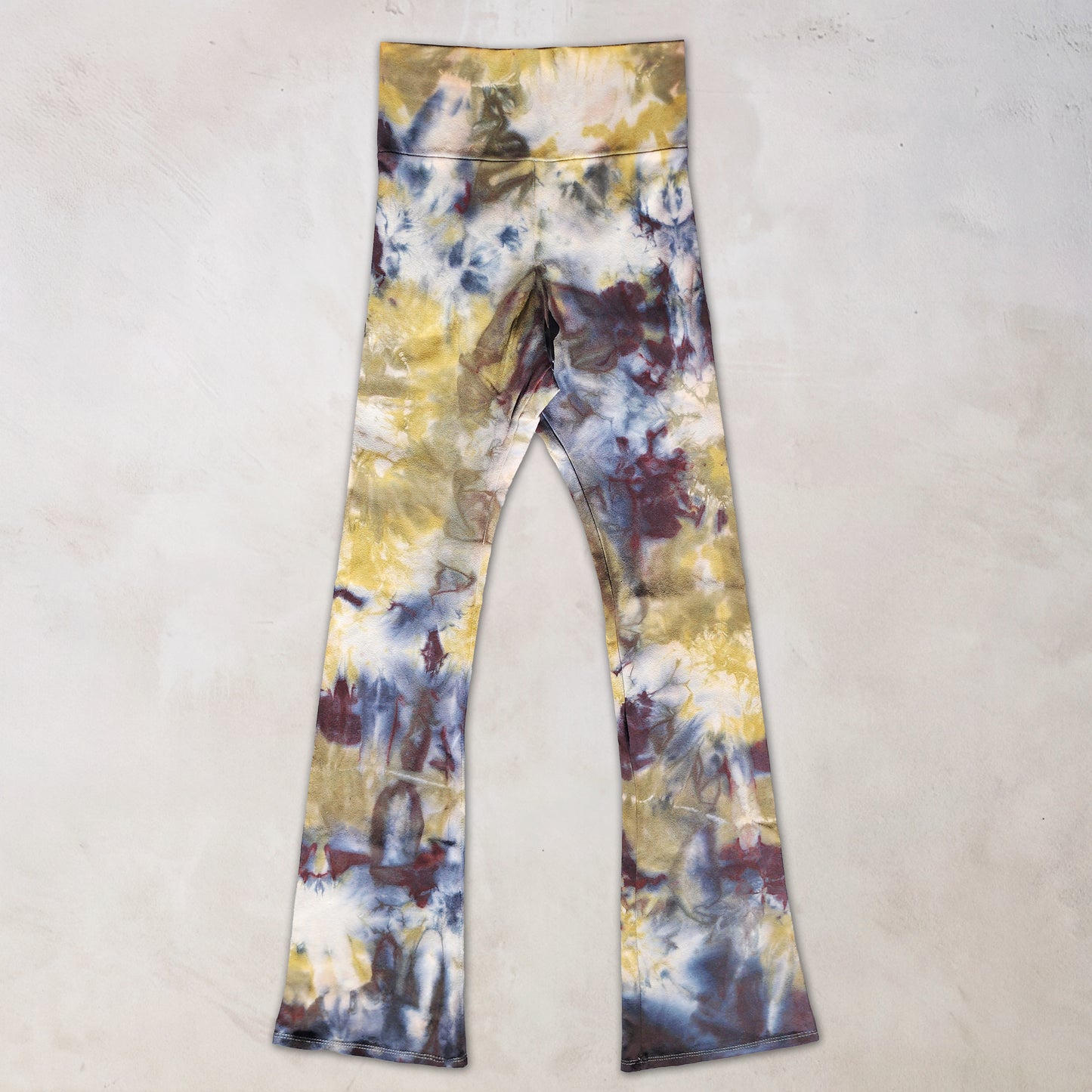 Moon Dust Tie Dye Flare Leggings