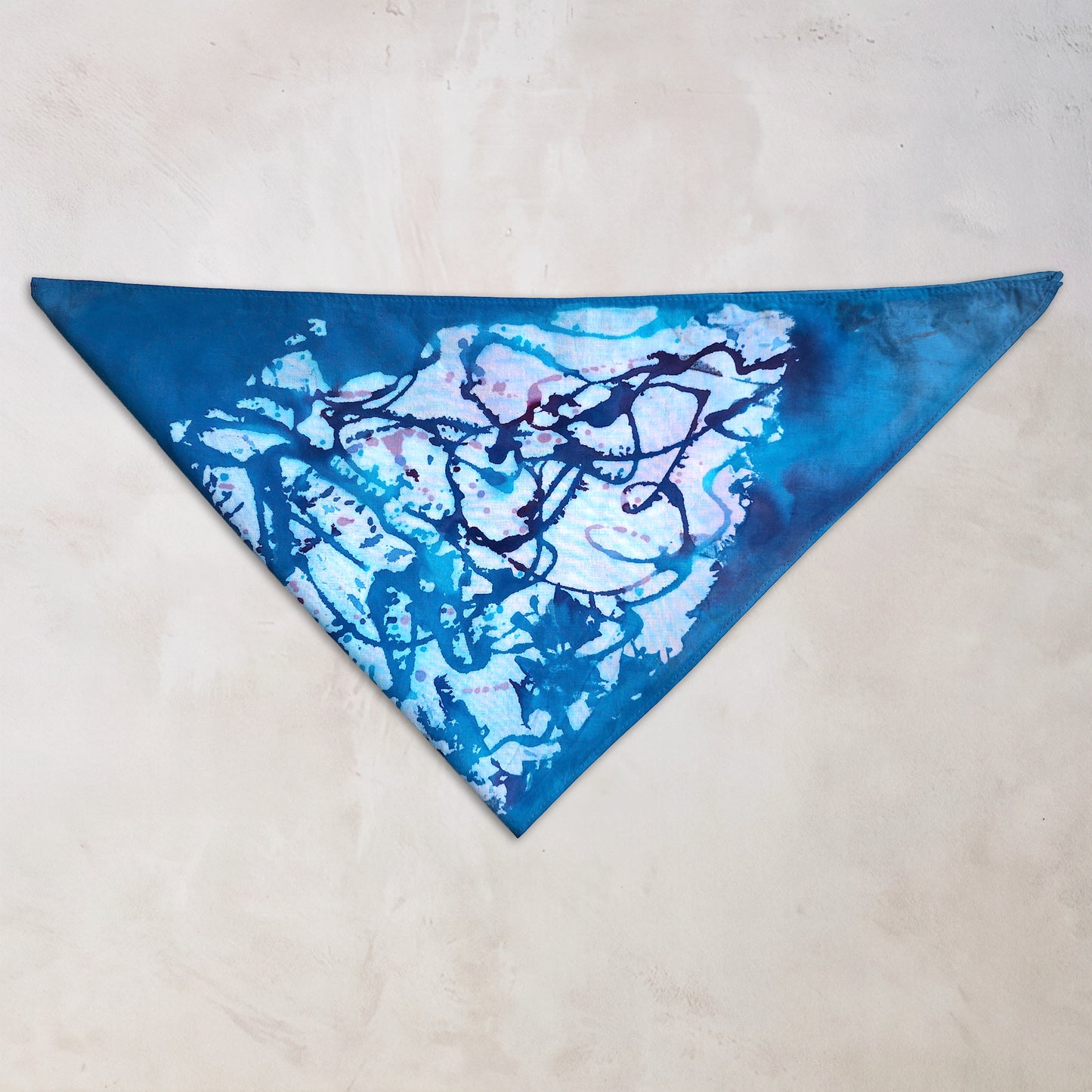 Mountain Bluebell Tie Dye Bandana