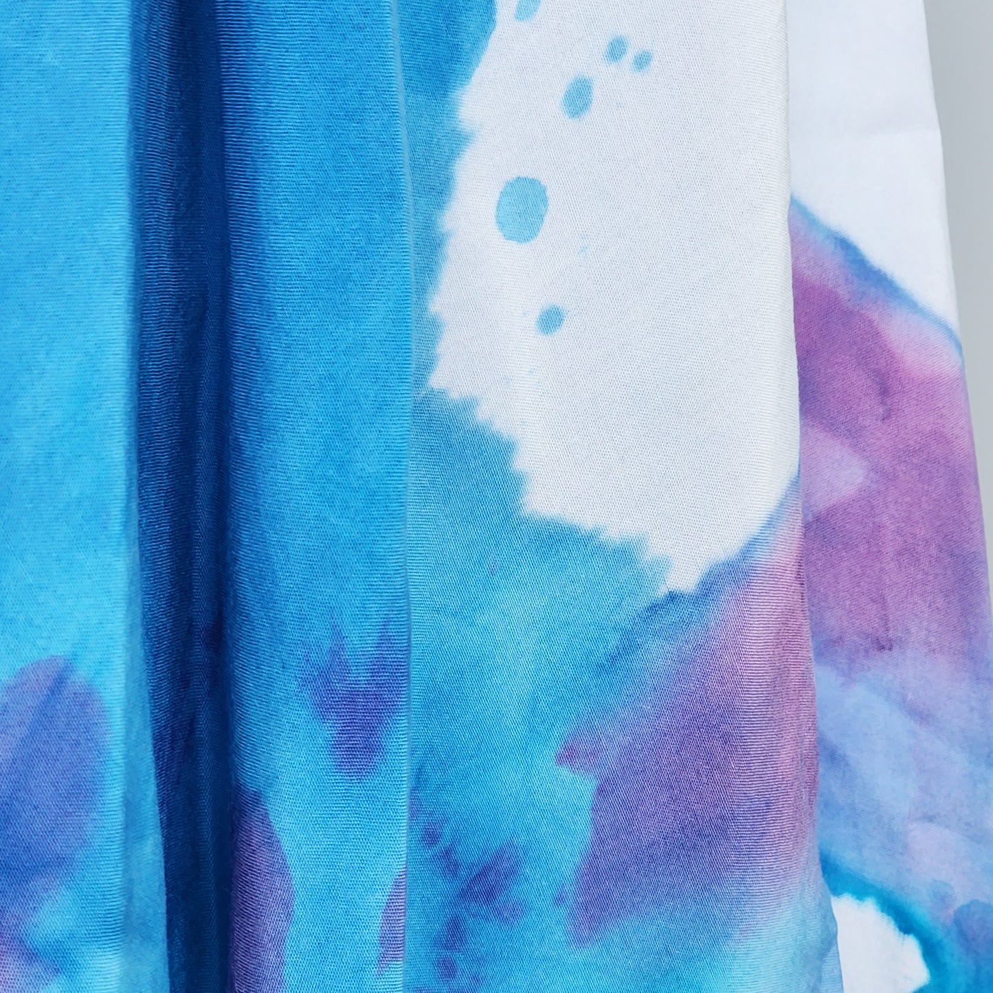 Mountain Bluebell Tie Dye Boho Dress
