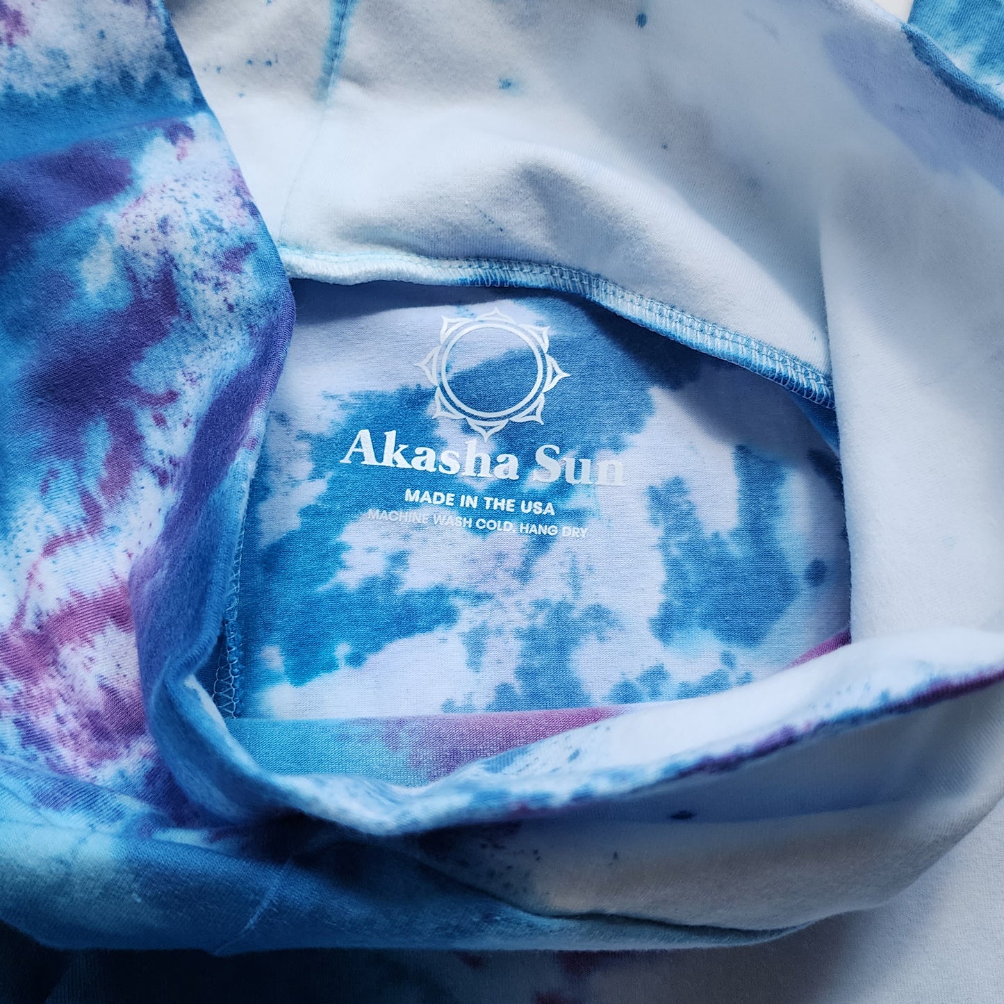 Mountain Bluebell Tie Dye Flare Leggings