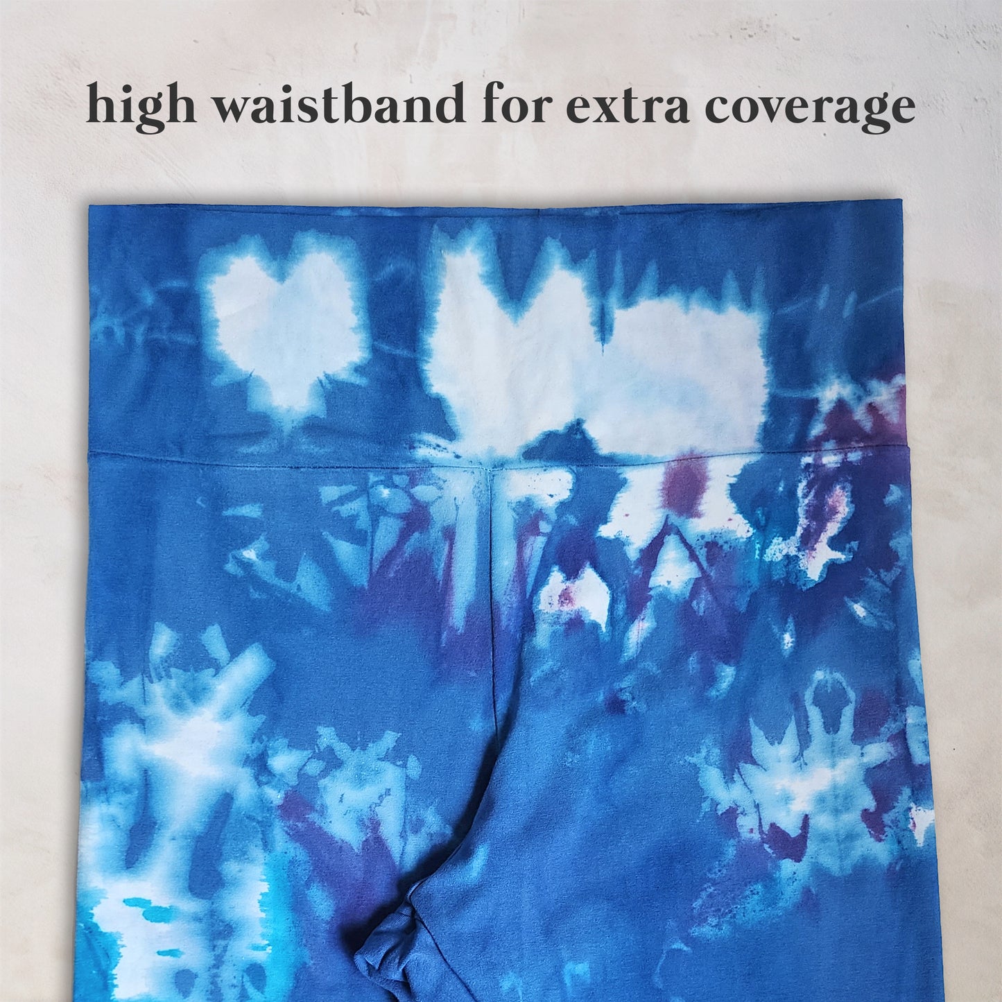 Mountain Bluebell Tie Dye Flare Leggings