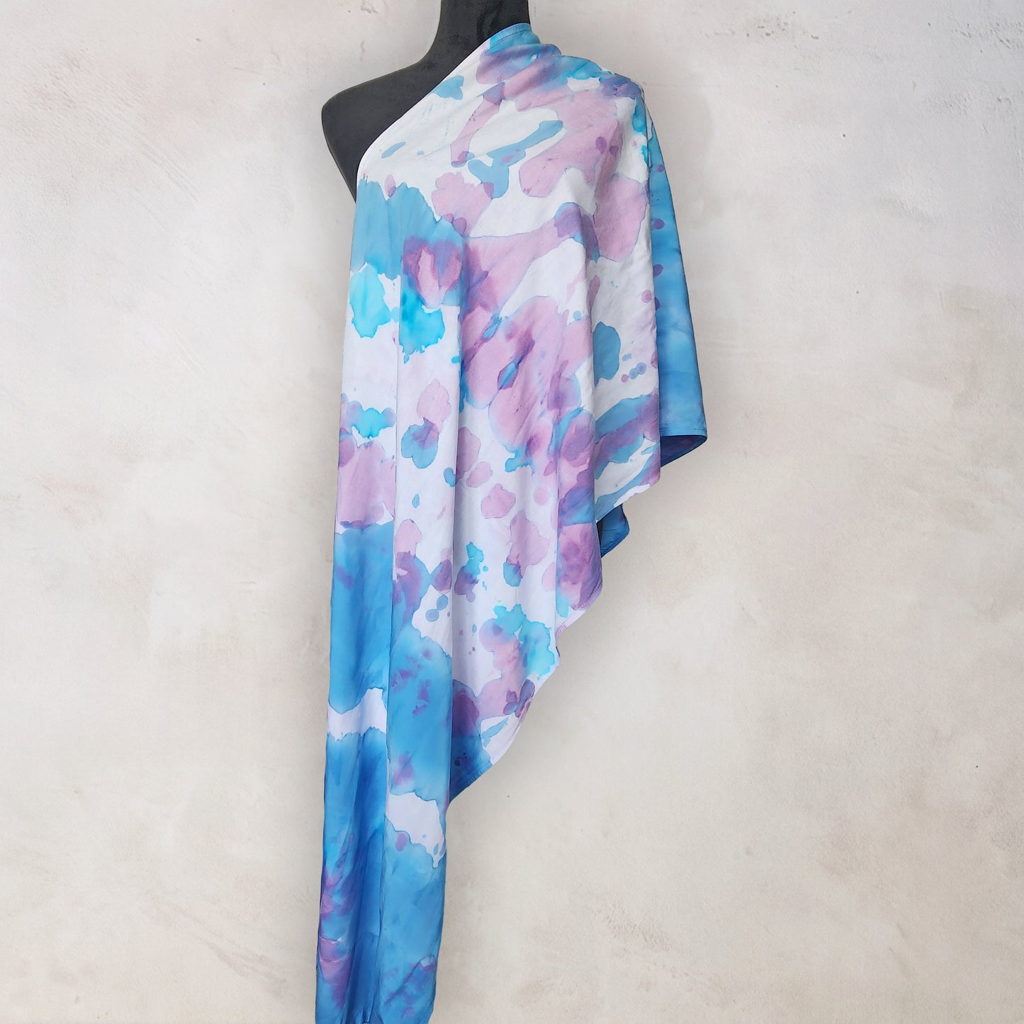 Mountain Bluebell Tie Dye Scarf