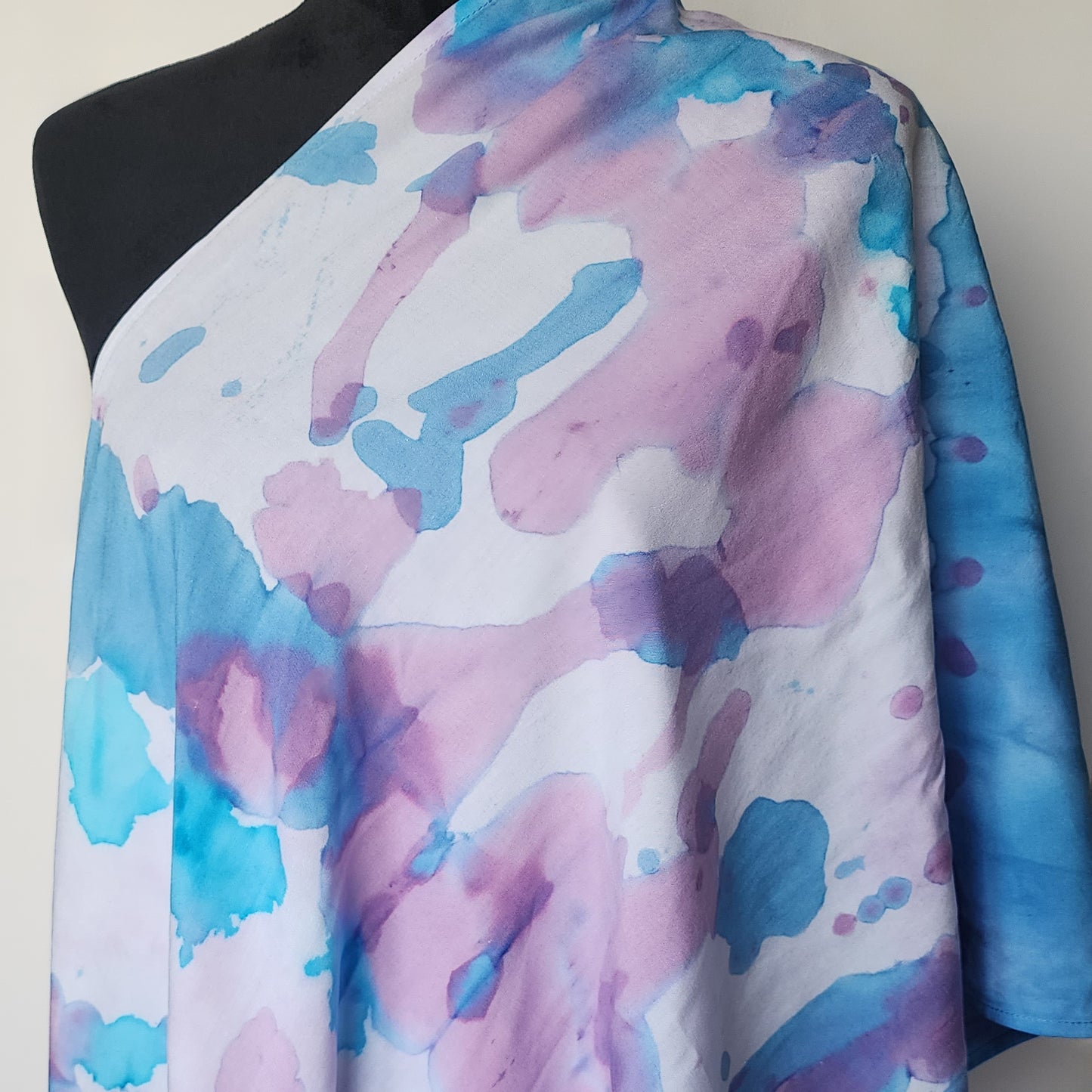 Mountain Bluebell Tie Dye Scarf