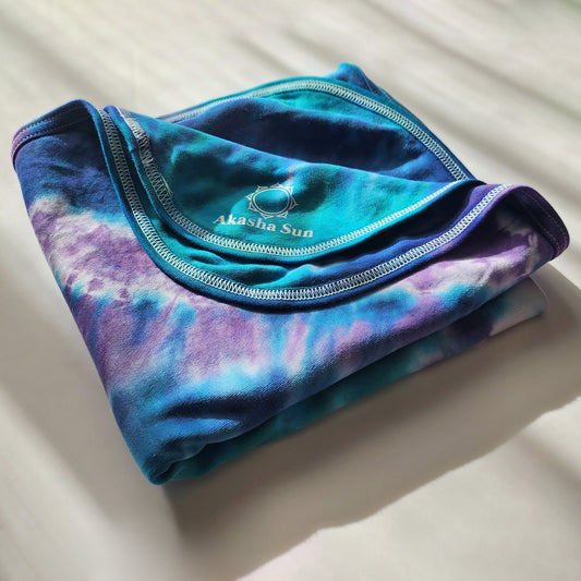 Mystic Organic Tie Dye Baby Blanket