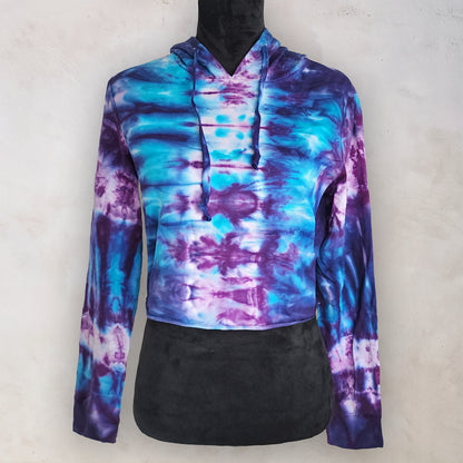 Mystic Tie Dye Cropped Hoodie