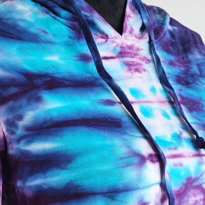 Mystic Tie Dye Cropped Hoodie