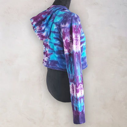 Mystic Tie Dye Cropped Hoodie