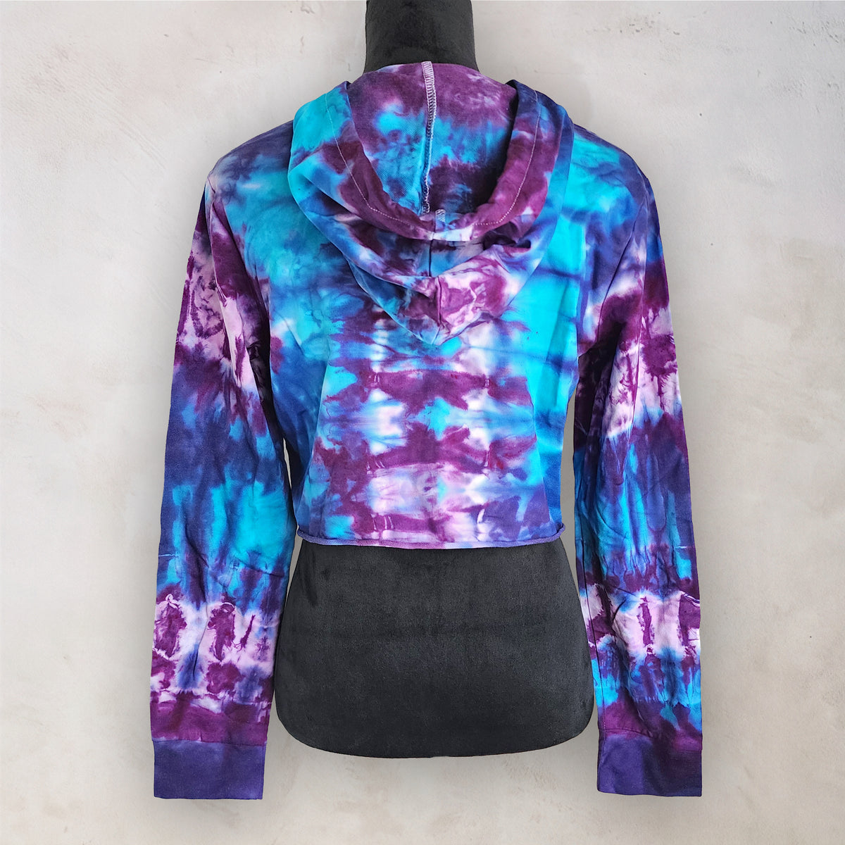 Mystic Tie Dye Cropped Hoodie