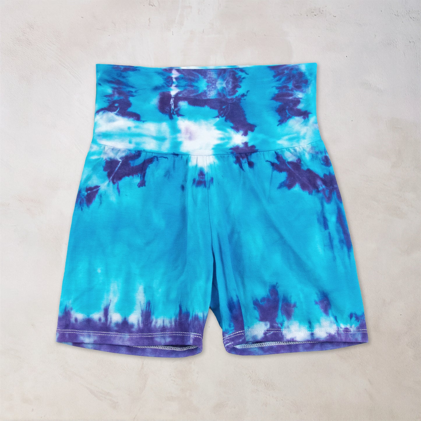 Nerthus Tie Dye Cotton Shorts