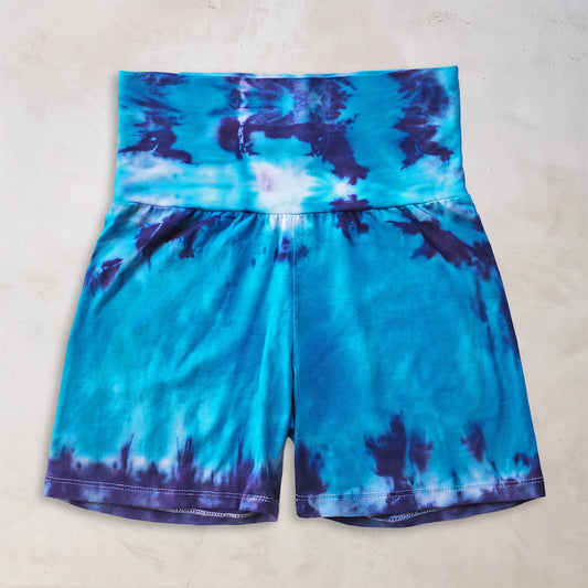 Nerthus Tie Dye Cotton Shorts