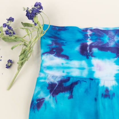 Nerthus Tie Dye Cotton Shorts