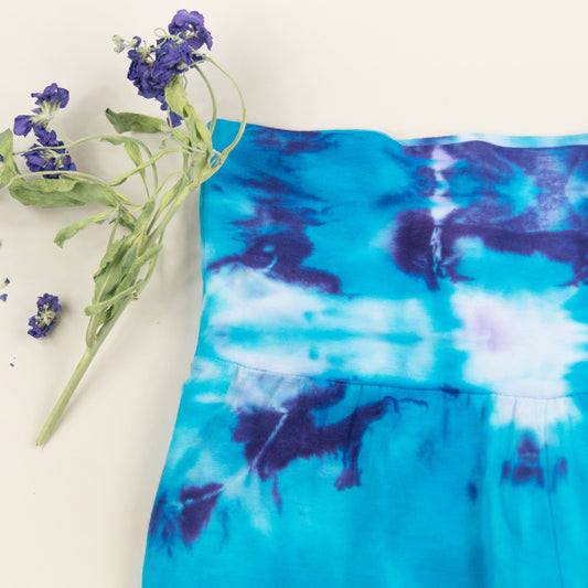 Nerthus Tie Dye Cotton Shorts