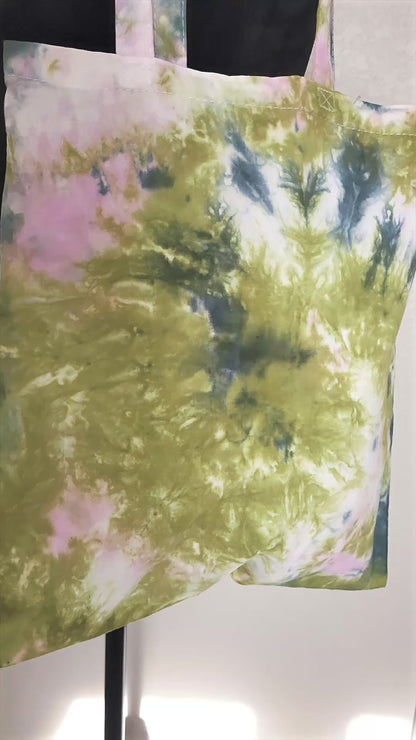 Wicked Grove Tie Dye Cotton Tote Bag
