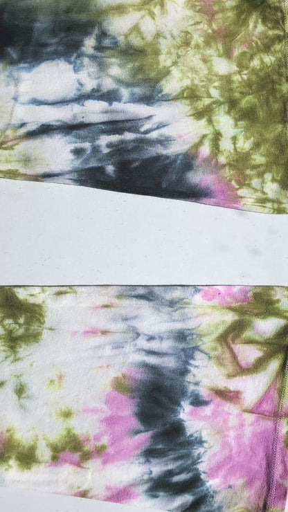 Wicked Grove Tie Dye Flare Leggings