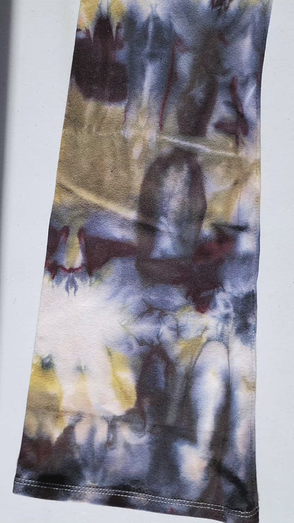 Moon Dust Tie Dye Flare Leggings
