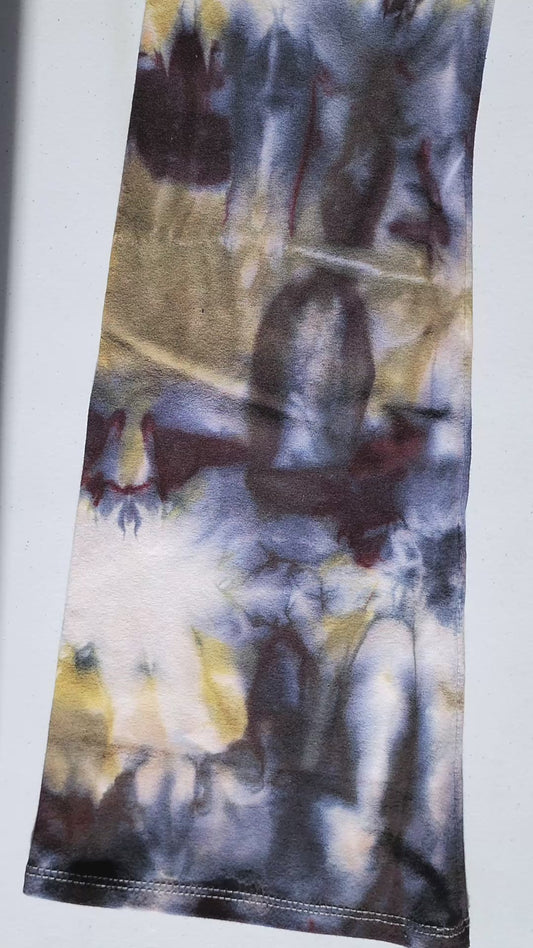 Moon Dust Tie Dye Flare Leggings