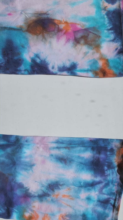 Solar Tide Tie Dye Flare Leggings