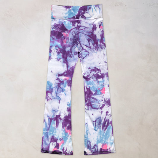 Quiet Solstice Tie Dye Flare Leggings