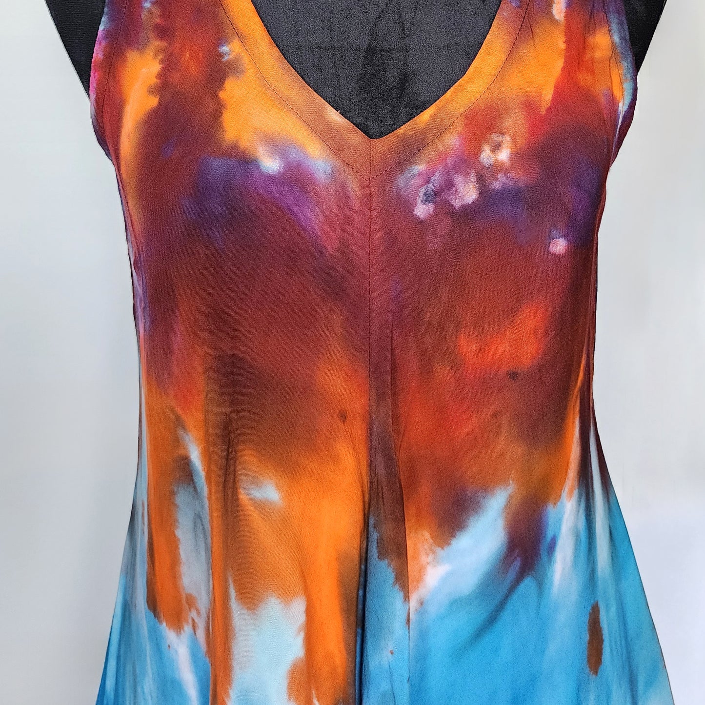 Rainshadow Tie Dye Boho Dress