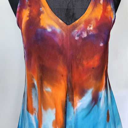 Rainshadow Tie Dye Boho Dress