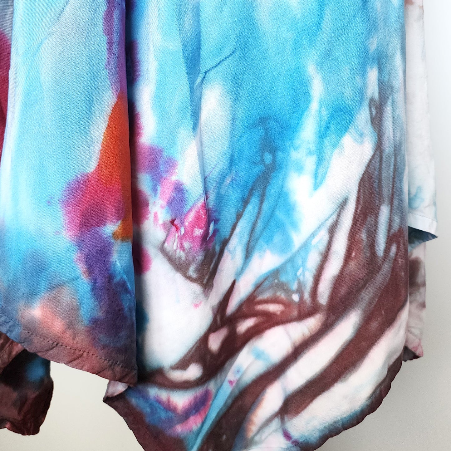 Rainshadow Tie Dye Boho Dress